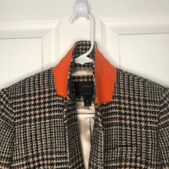 J. Crew Schoolboy Blazer Houndstooth Wool Jacket - Picture 7 of 16